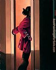 Jack Vettriano on Parade painting